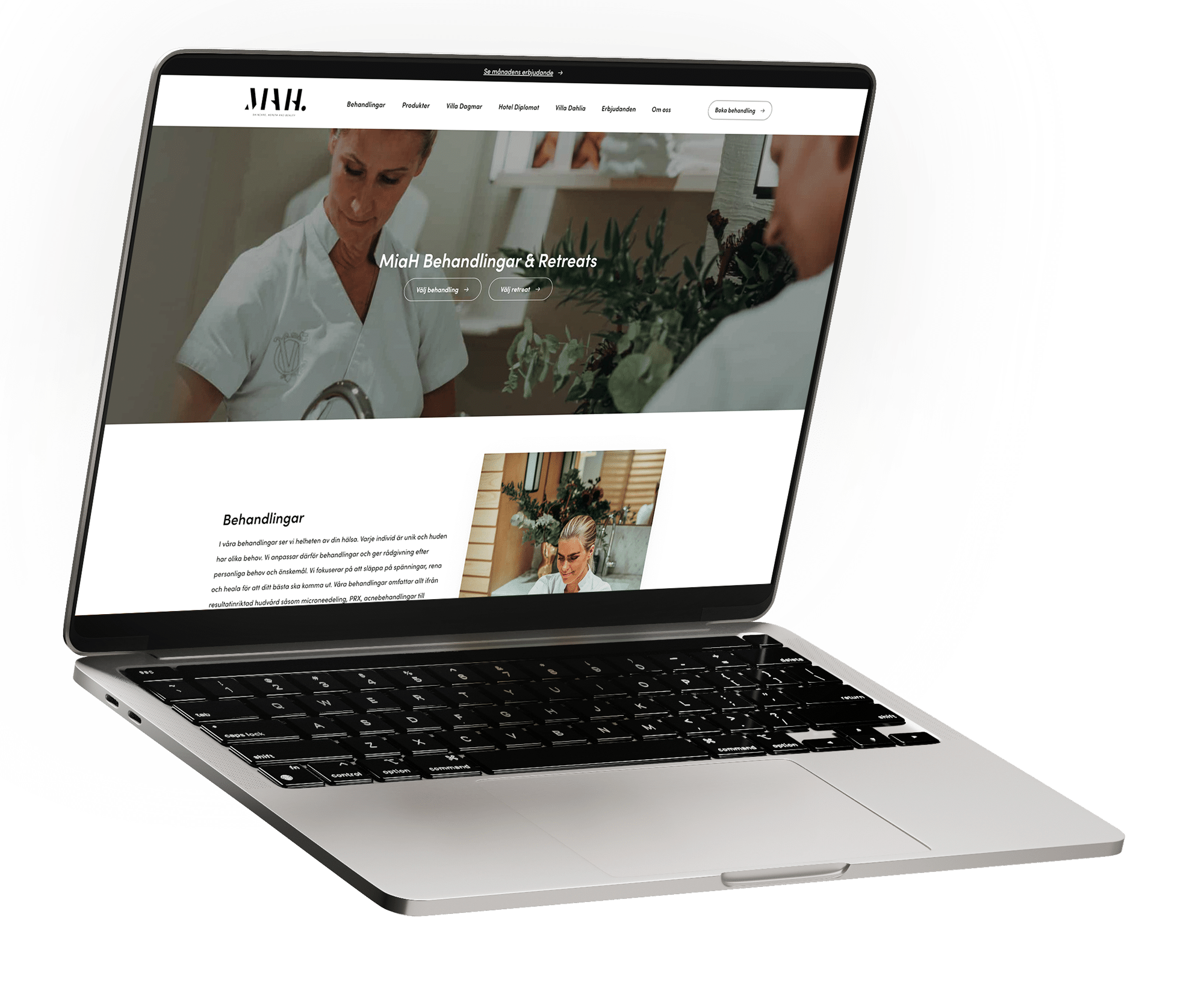 utveckling ny hemsida i WordPress till MiaH