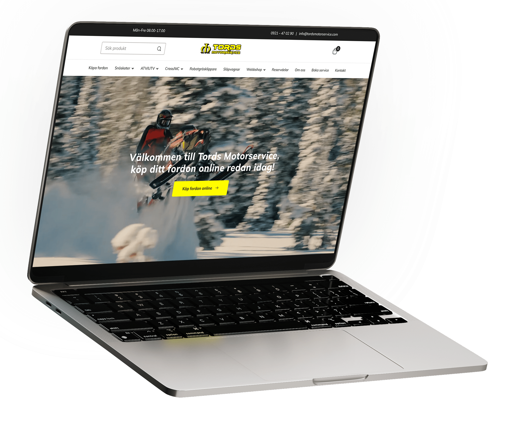 tords motorservice hemsida